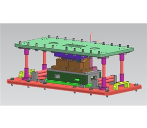 汽車手套箱震動(dòng)摩擦模具2